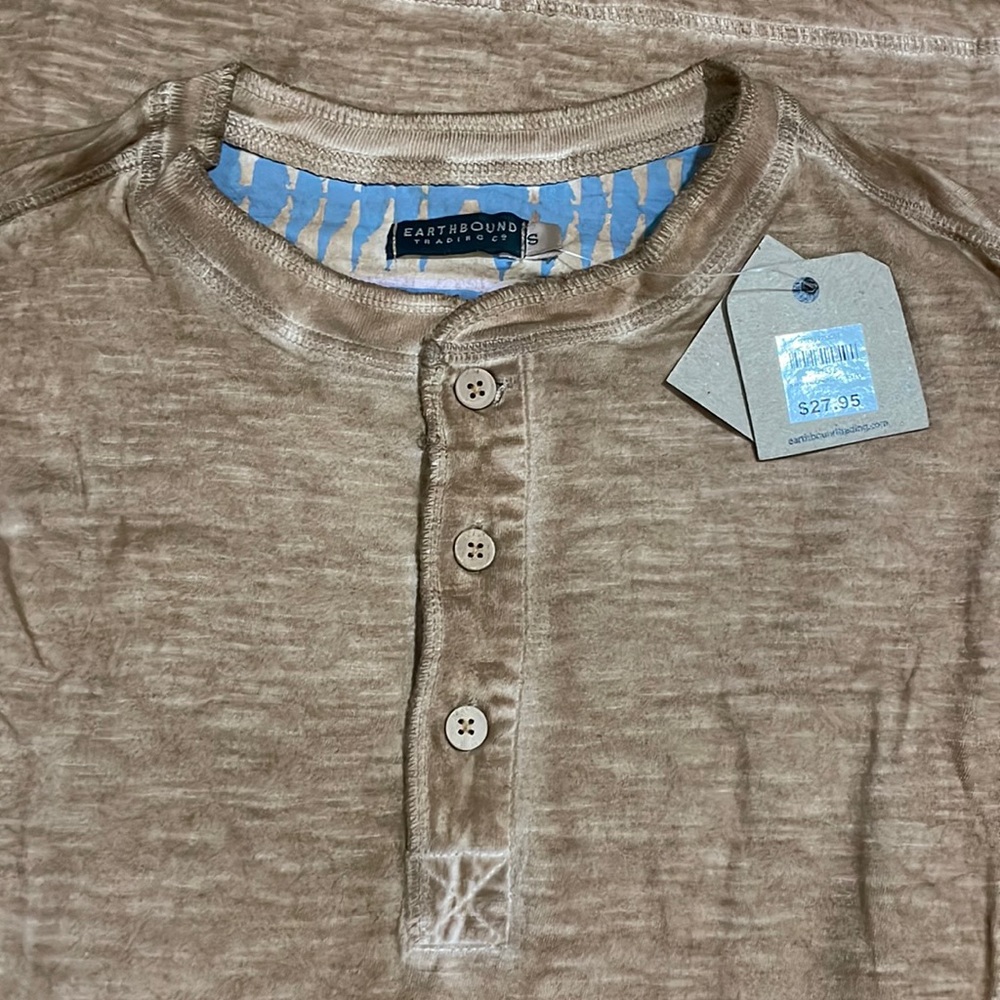 NWT Earthbound Trading Co Men’s Dyed T-shirt Sz S